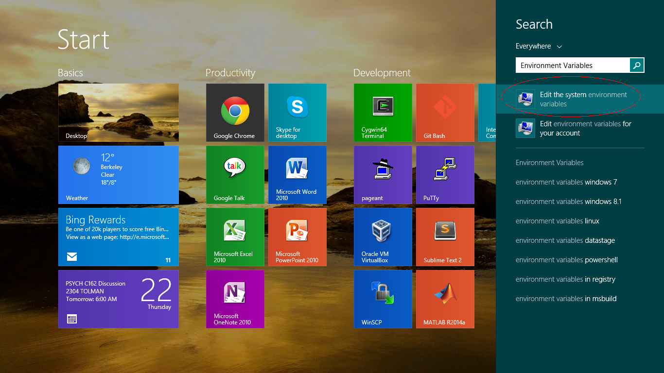 Windows 8.1 Search